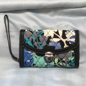 Vera Bradley Camofloral Wristlet